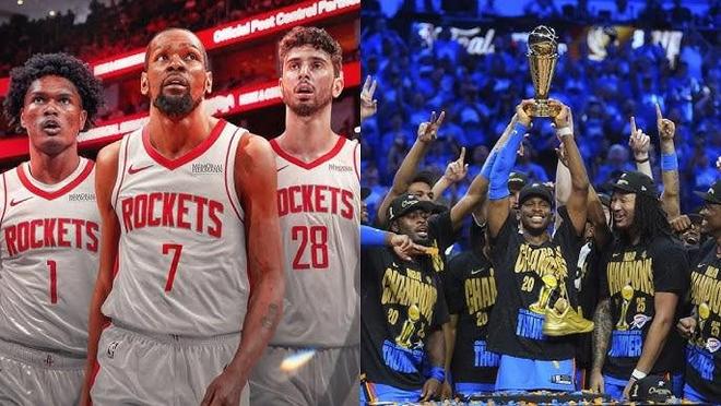 新賽季NBA揭幕戰賽程：雷霆主場迎戰火箭，湖勇大戰一觸即發